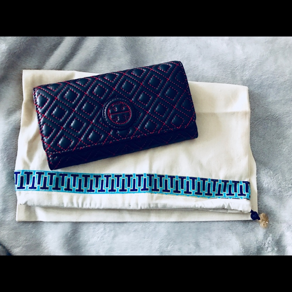 Tory Burch Navy Blue wallet